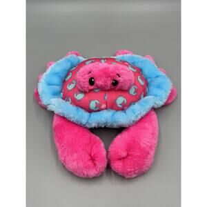 The Preppy Pelican Crab Plush 10” Pink Blue Stuffed Animal Toy